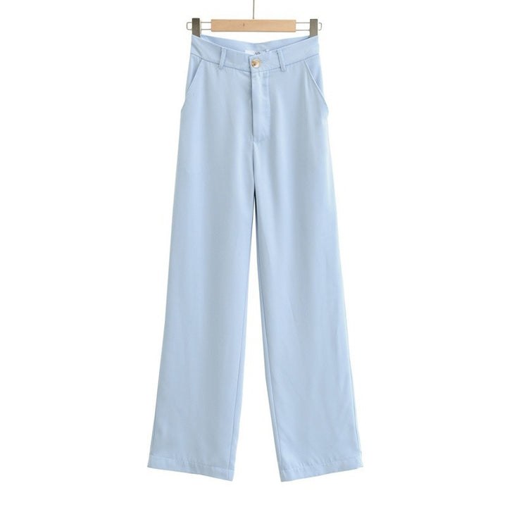 Pantalon Casual-Pierna Ancha